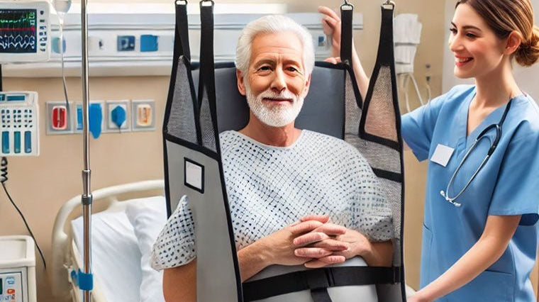 Buyer's Guide to Standing Patient Lifts / Hoyer Lifts – USA - QuickChange Men's Incontinence Wrap Australia