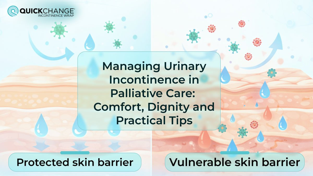 Managing Urinary Incontinence in Palliative Care: Comfort, Dignity and Practical Tips - QuickChange Men's Incontinence Wrap Australia
