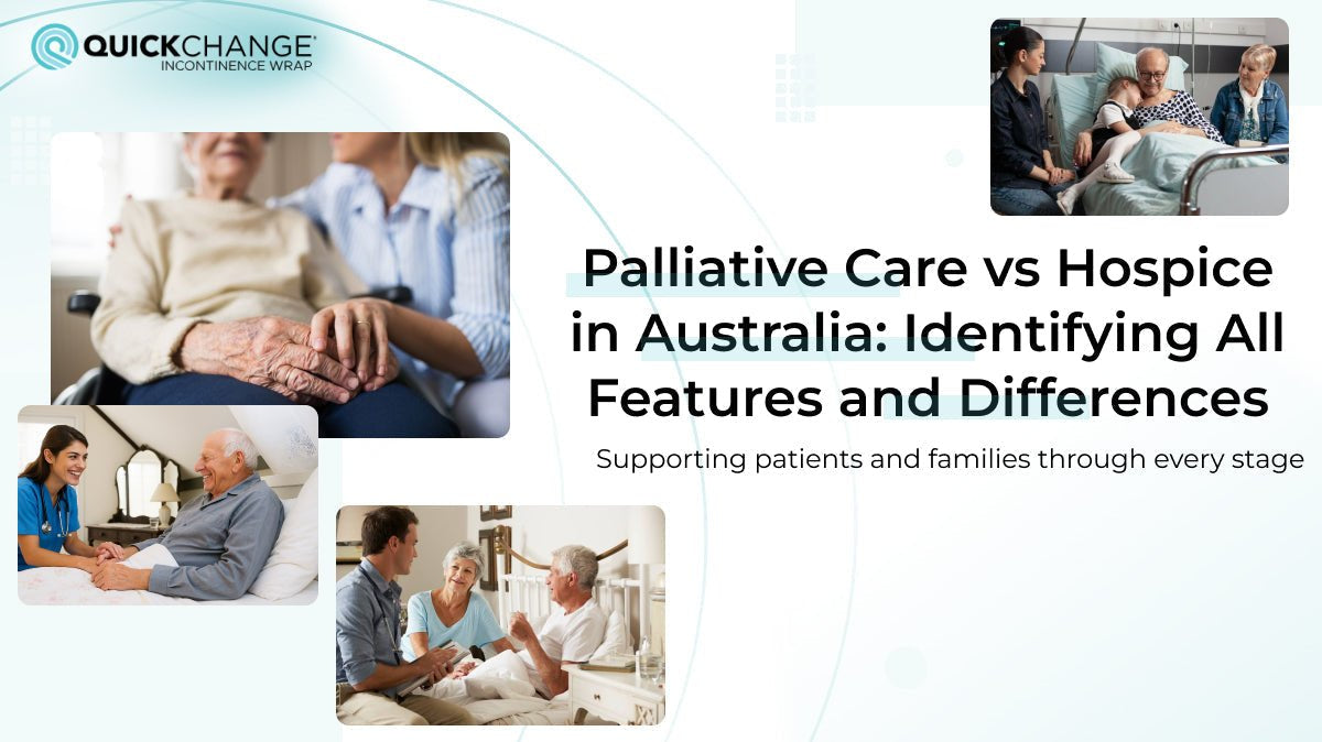 Palliative Care vs Hospice in Australia: Identifying All Features and Differences - QuickChange Men's Incontinence Wrap Australia