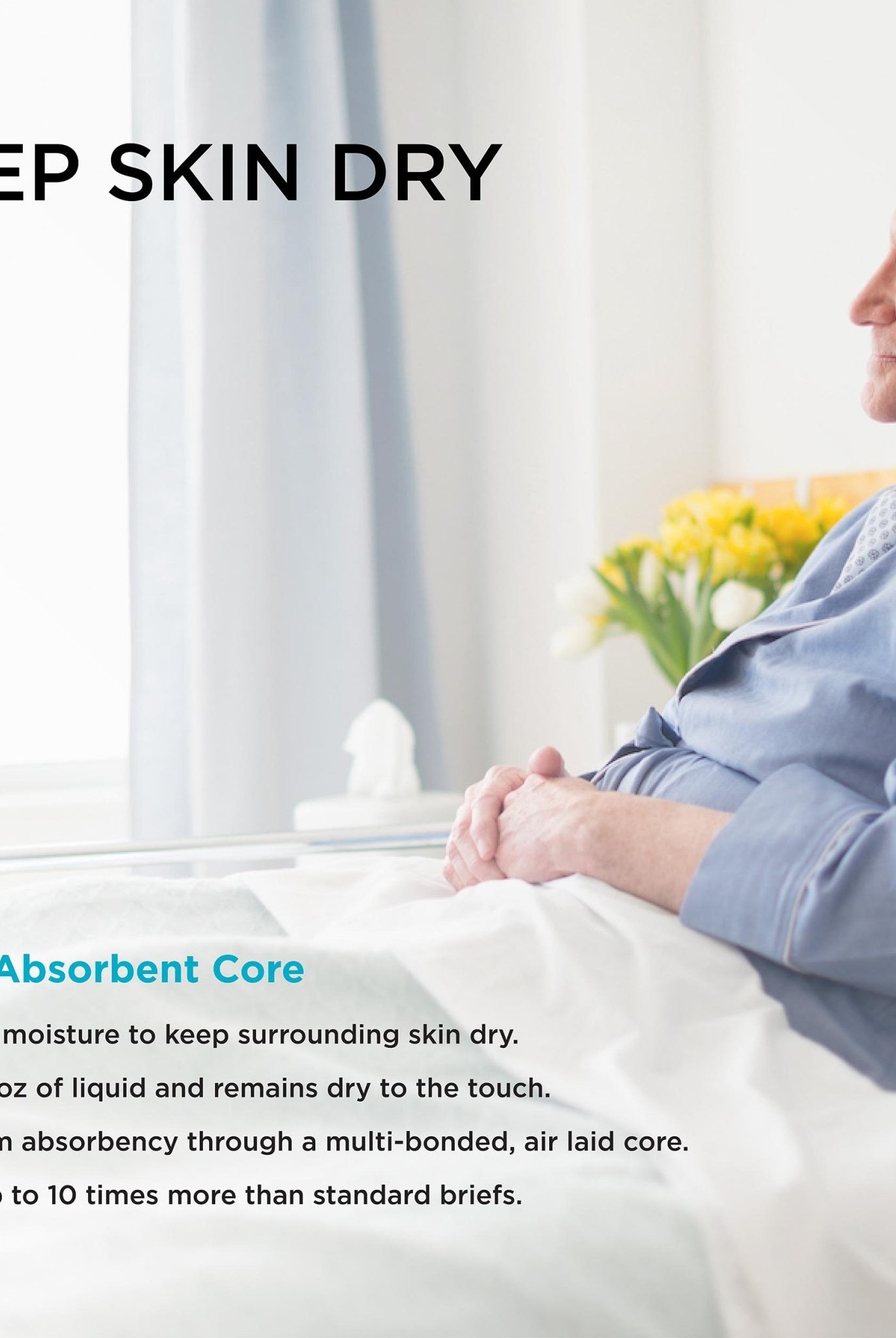 QuickChange Men's Incontinence Wrap | Maximum Absorbency | One-Size | 100 Count - QuickChange Men's Incontinence Wrap Australia