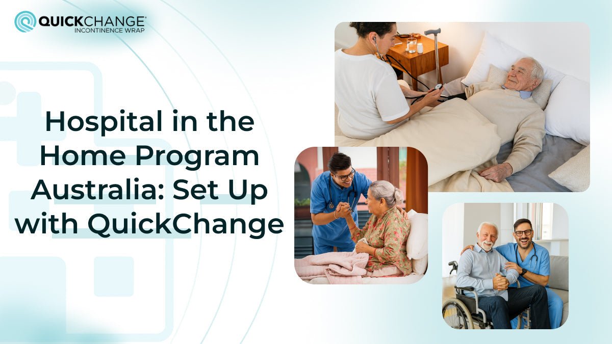 Home healthcare for elderly patient under the Australian hospital in the home program